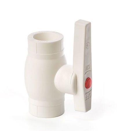 Кран шаровый (RF-32 комбинир.) ЛАТУНЬ.шар.(красный) F 131.3232 (уп.5 или 6 шт.)