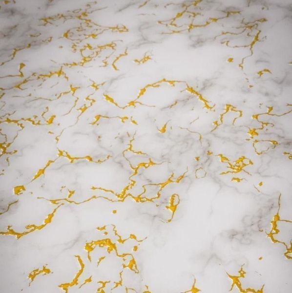 Клеенка на нетк.основе "Mirror" M 81200B Мрамор Мельхиорский (1,40х20м)