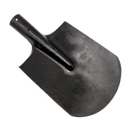 Лопата штыковая закругленная дачная с черенком*(Бор)