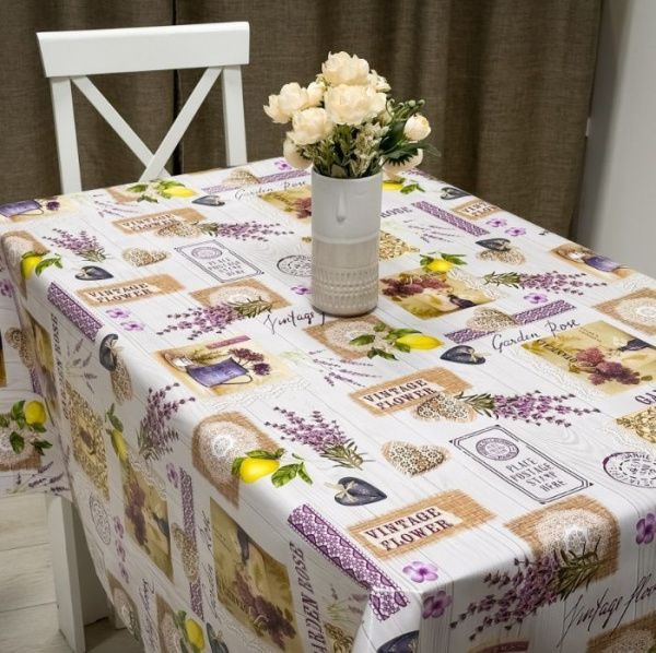 Клеенка на нетк.основе "Mirror" M 81914 A Открытка с цветами (1,40х20м)