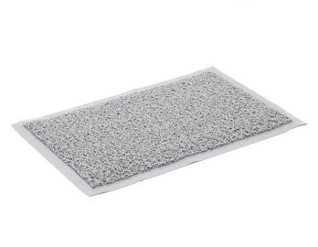 Коврик Спагетти Делюкс 50х80 серый