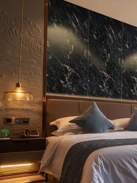 Пленка с/к Делюкс Professional арт.12022016 (черный мрамор) 0.45х6м