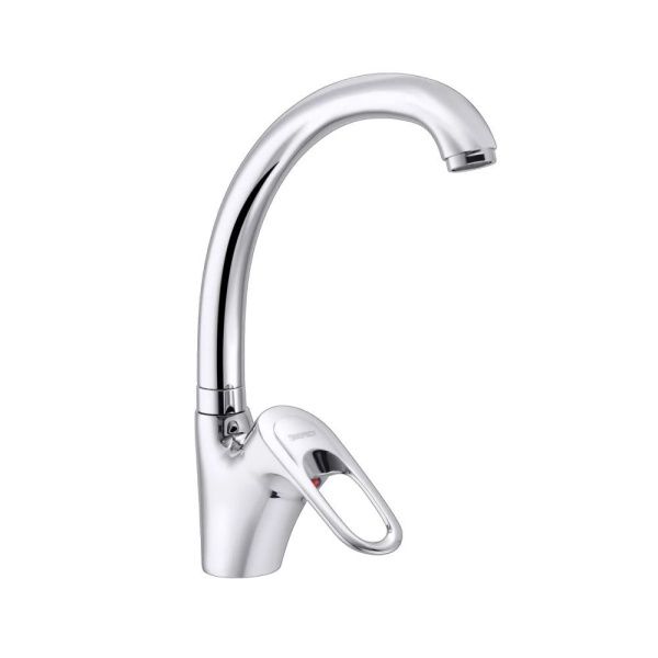 Смеситель для кухни монокомандный  хром  Potato Эверест B51-025