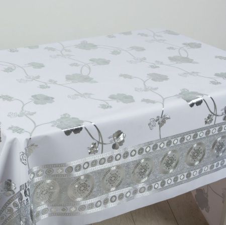 Клеенка на тк.основе "Аурум Колор" Серебро скифов (1.40х20м)