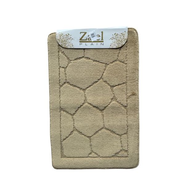 Набор ковриков Залел (1предмет) 55х85-90см коричн.