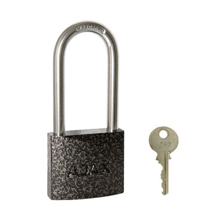 Замок навесной PD-0163-L (PD-01-63-L) 3 key англ.