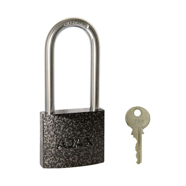 Замок навесной PD-0163-L (PD-01-63-L) 3 key англ.