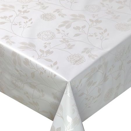 Клеенка на нетк.основе "Camelia" 344/9 Георгины бел. (1,40х20м)