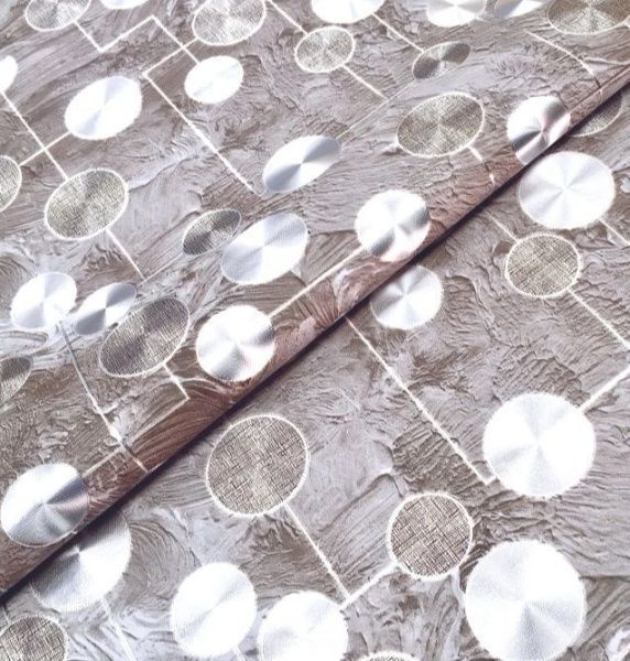 Клеенка на тк.основе лазерная "Жемчуг с принтом" 21700 (1.37х20м)