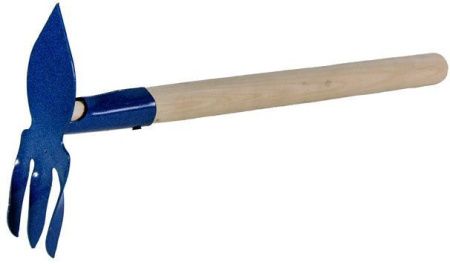 Мотыжка комб. с клюв.рабочей частью (3 зуб.-клюв) (упак.5шт.)