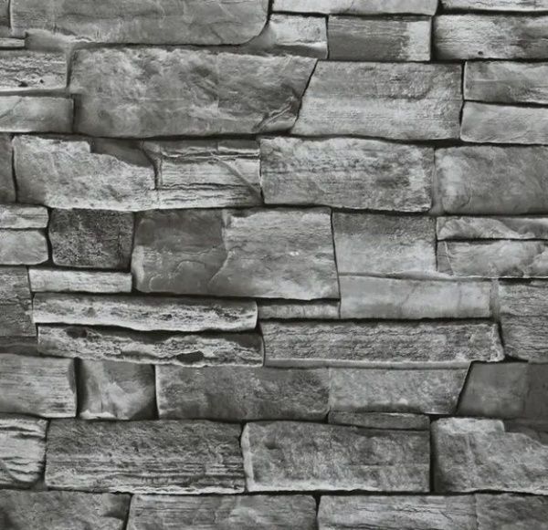 Пленка с/к Делюкс Professional арт.12031090 (фасадный кирпич сер) 0.45х6м