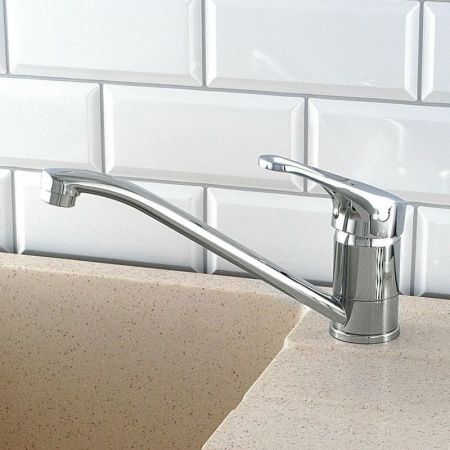 Смеситель для кухни монокомандный хром Potato Diadonna D49-294