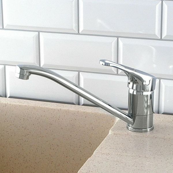Смеситель для кухни монокомандный хром Potato Diadonna D49-294