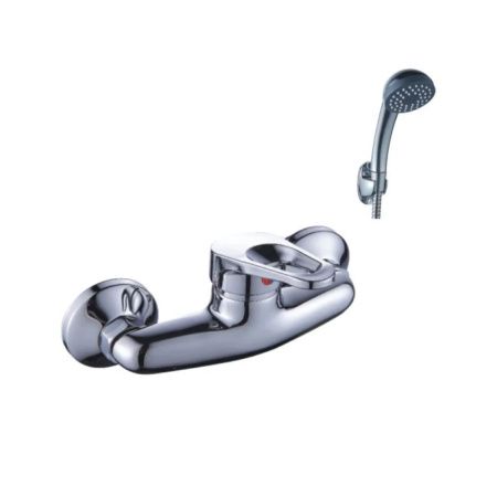 Смеситель для ванны и душа монокомандный  хром  Potato Эверест B20-028