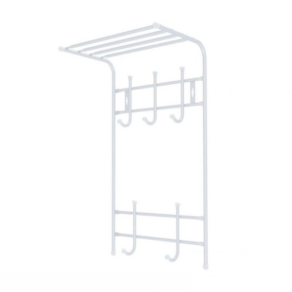 Вешалка настенная ВПТ5/МС (матовый серый) Ника