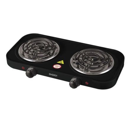 Электроплитка ENERGY EN-904В ЭПТ (2конф. 2,0кВт, спираль нерж.чаша) черн.