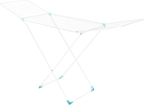 Сушилка для белья напольная складная 20 метров, 200х55х96, белая, СБ2Б, Ника