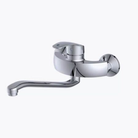 Смеситель для ванны и умывальника монокомандный  хром  Potato Эверест B46-024