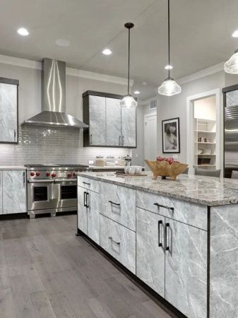 Пленка с/к Делюкс Professional арт.12020004 (серый мрамор) 0.45х6м