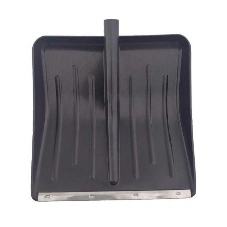 Лопата для снега пластиковая 428*490 с мет.планкой ВЬЮГА №1 (упак 5шт.)