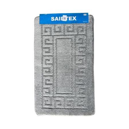 Набор ковриков SAIDTEX (2предмет) 60х100/50х60см сер.
