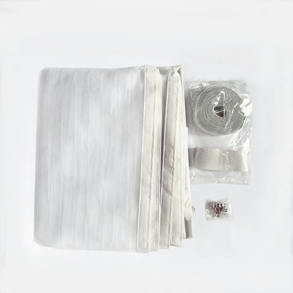 Сетка москитная на магнитах ПРЕМИУМ с велькро 100х210см бел. (упак.26шт.)