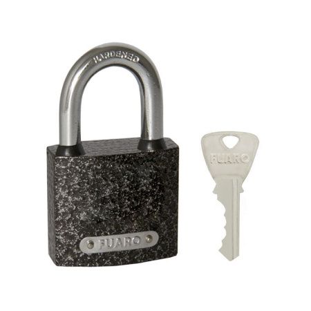 Замок навесной PL-UNI-0132 (PL-01-32) 3key англ. /блистер