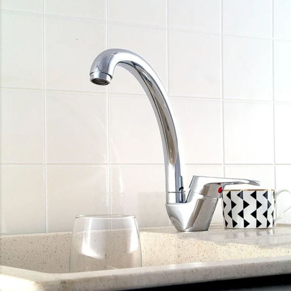 Смеситель для кухни монокомандный  хром  Potato Эверест B59-028