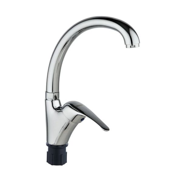 Смеситель для кухни монокомандный  хром  Potato Эверест B51-021