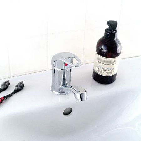 Смеситель для кухни монокомандный  хром  Potato Эверест B48-040