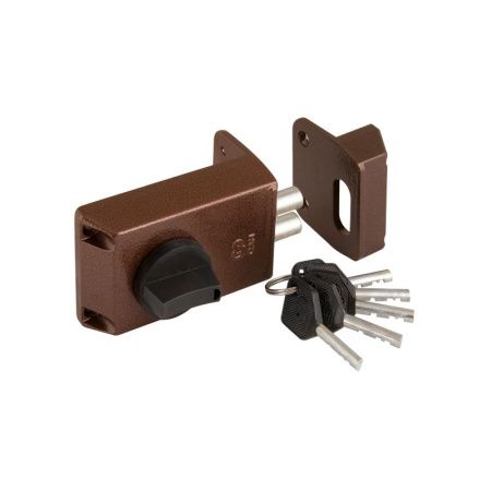 Замок накладной ЗНД1А/Д полимер/покр