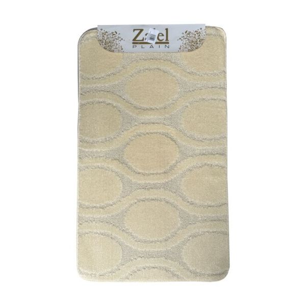 Набор ковриков Залел (2предмет) 60х100/50х60см крем