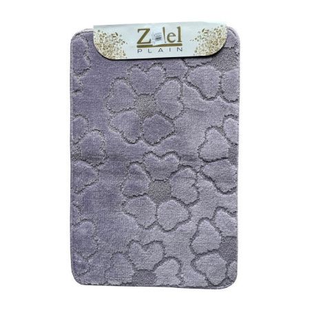 Набор ковриков Залел (2предмет) 55х85/45х55 фиол.
