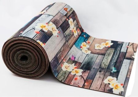 Напольная дорожка на резиновой осн. B 144-30 (матовая) Полиэстер шир. 1,0*15м 800 г/м3