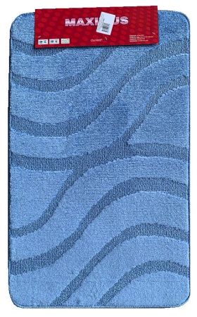 Набор ковриков Maximus (2предмет) 60х100/50х60см 582 синий