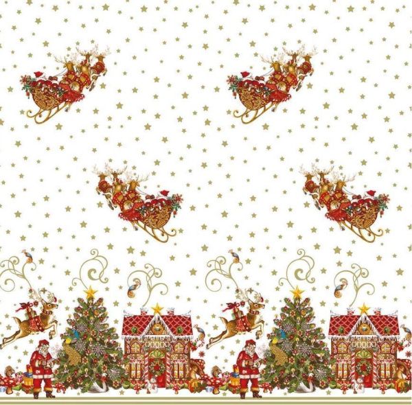 Клеенка на нетк.основе "Dekorama" 23С Новый Год (1,40х20м)