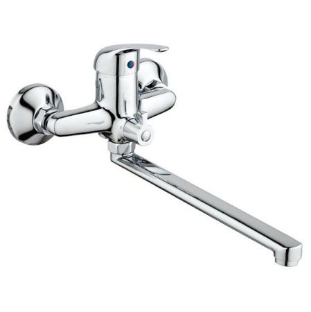 Смеситель для ванны и умывальника монокомандный хром Potato Эверест B 22-021