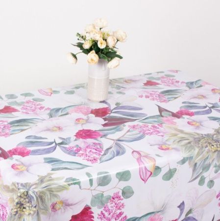 Клеенка на нетк.основе "Mirror" GX-213A Райские цветы (1,40х20м)