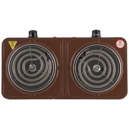 Электроплитка  Матрена МА-063 (2конф. 1,0кВт,+1,0кВт, диск) нерж.