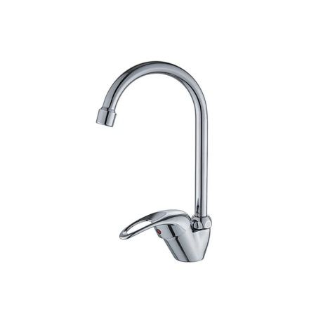 Смеситель для кухни монокомандный белый Potato Эверест B 51-040