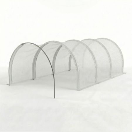 Чехол прошитый для парника 5м из 6 дуг (Спанбонд Премиум 40 3,2х7,4м)