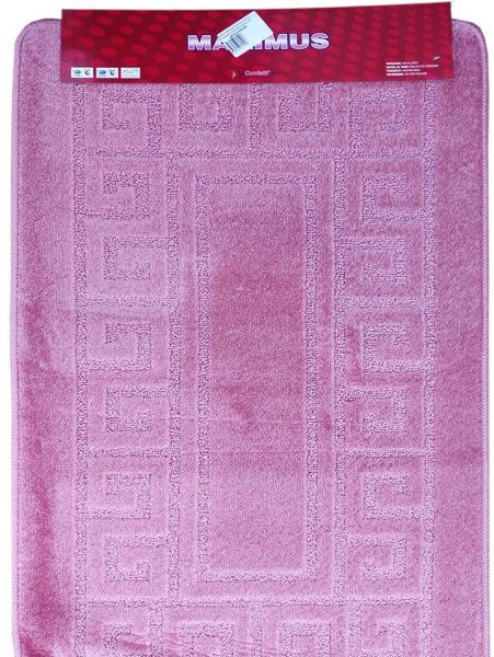 Набор ковриков Maximus (2предмет) 60х100/50х60см 580 розовый