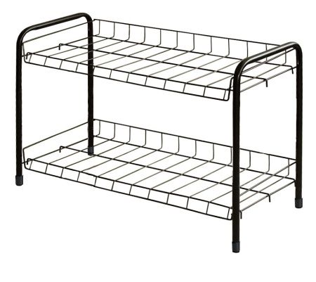 Этажерка 3 для обуви разборн. ЭТ3/Ч (435х660х300) 2полки черн. Ника