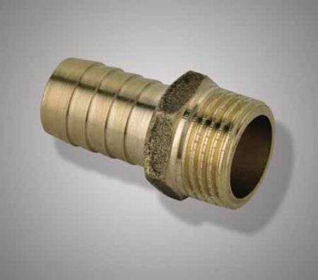 Штуцер (переходник) F 362.2005 резьбовой латун. (Ф20х3/4М) (наруж.) (уп.5шт.)
