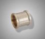 Муфта резьбовая латун. F 321.0505 (S3/4F*3/4F) (уп. 10шт.)