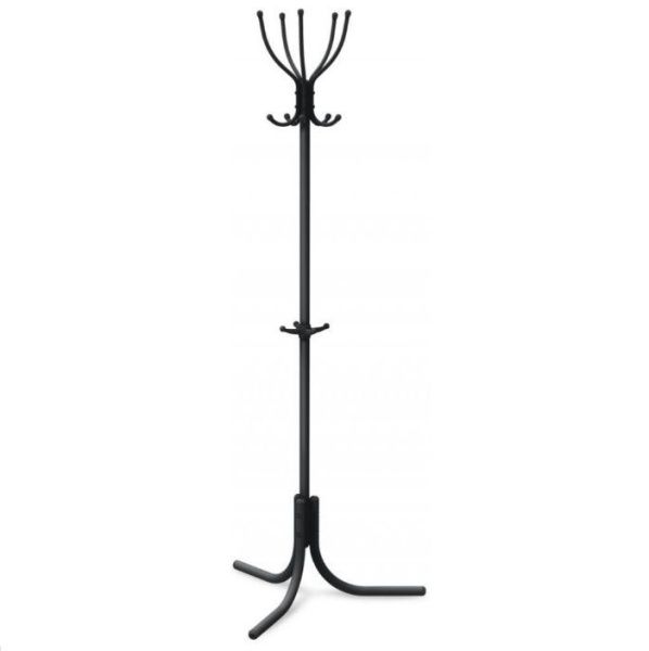 Вешалка напольная ВК5/Ч Комфорт 5 черный Ника