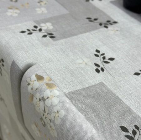 Клеенка на нетк.основе "Camelia"  507/7 Веста сер. (1,40х20м)