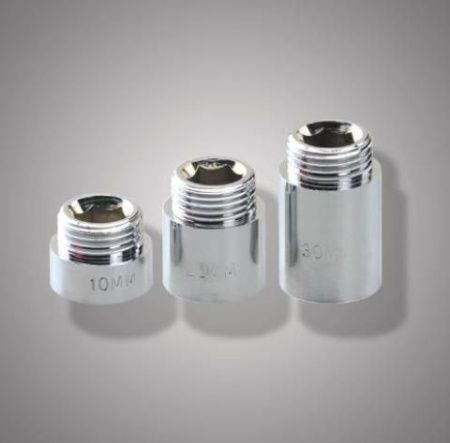 Удлинитель резьбовой латун. F 353.05060 (S3/4F*3/4М-60) (уп. 5шт.)