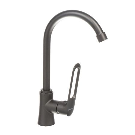 Смеситель для кухни монокомандный  брезентово-серый  Potato Эверест B40-15319