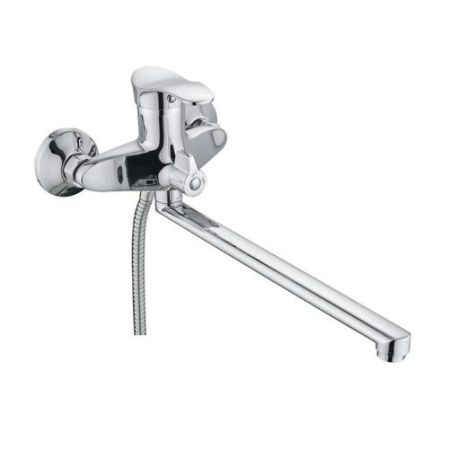 Смеситель для ванны и умывальника монокомандный хром Potato P 2201N